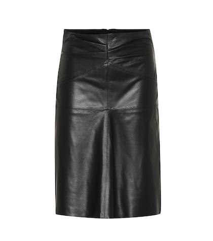 Isabel Marant Gladys Leather Midi Skirt