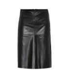 Isabel Marant Gladys Leather Midi Skirt