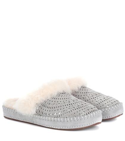 Ugg Aira Sunshine Suede Slippers