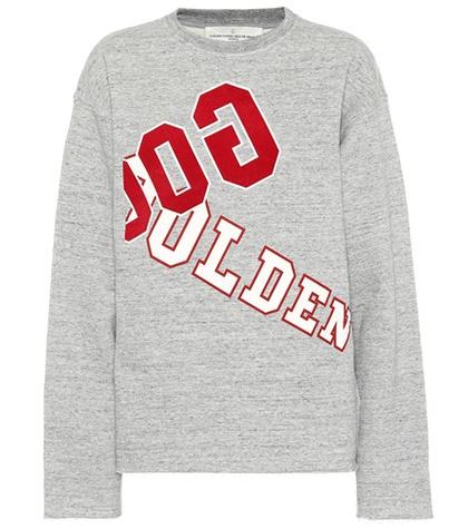 Golden Goose Deluxe Brand Printed Cotton Sweatshirt