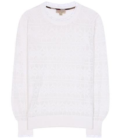 Burberry Trebbia Knit Wool And Cashmere Sweater