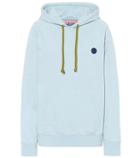 Preen By Thornton Bregazzi Blå Konst Hooded Cotton Sweatshirt