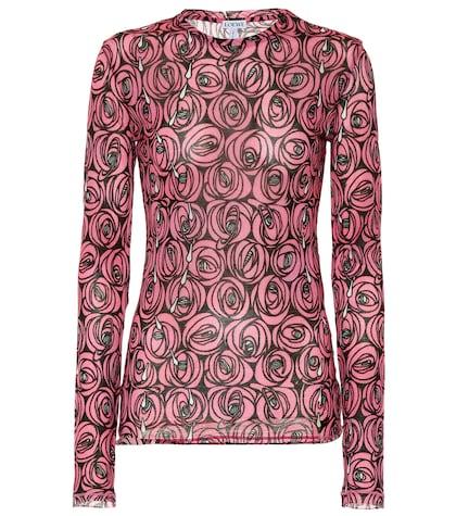 Loewe Floral Cotton Top