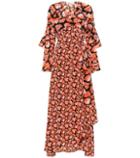 Diane Von Furstenberg Alice Floral Silk Wrap Dress