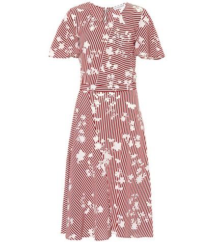 Etro Dorothea Striped Silk Dress