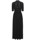 Fendi Embellished Knitted Virgin Wool Dress