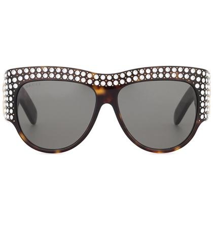 Chlo Crystal-embellished Sunglasses