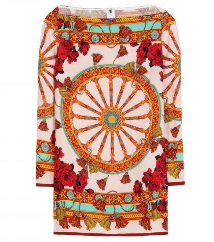 Dolce & Gabbana Printed Crêpe Top