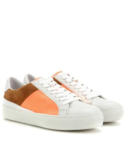 Tod's Sportivo Leather Sneakers