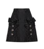 Dolce & Gabbana Embellished Jacquard Miniskirt