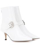 Dorateymur Saloon Patent Leather Ankle Boots