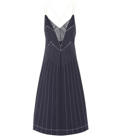 Valentino Techno Jersey Midi Dress
