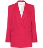Adidas By Stella Mccartney Wool Double-breasted Blazer