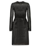 Tom Ford Perforated Leather Dress