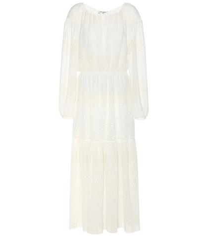 Acne Studios Embroidered Silk-blend Dress