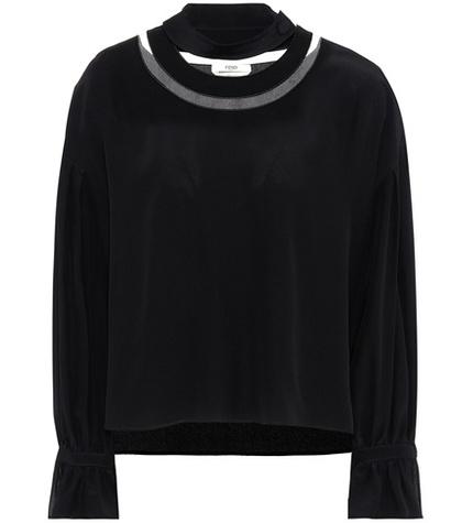 Fendi Silk Top