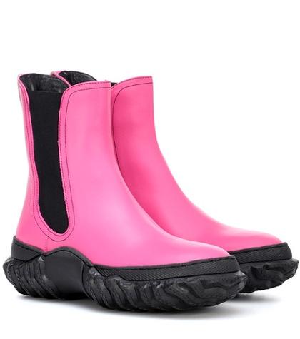 Marni Leather Chelsea Boots