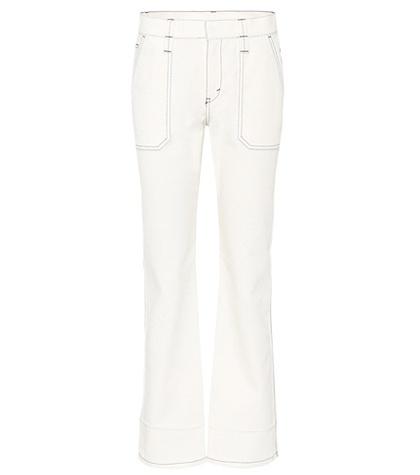 Gucci High-waisted Cropped Jeans