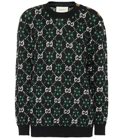Gucci Gg Alpaca And Wool Sweater