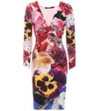 Roberto Cavalli Floral-printed Jersey Dress