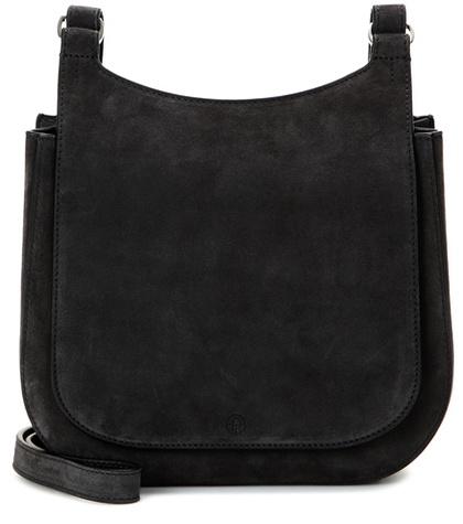 The Row Hunting Suede Shoulder Bag