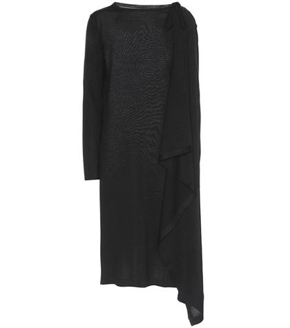 Y-3 Draped Wool Dress