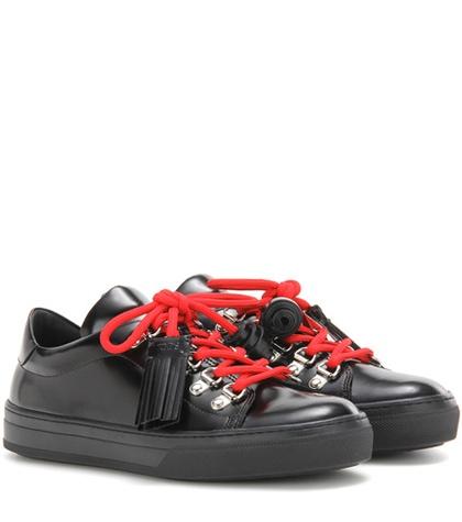 Paige Leather Sneakers