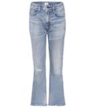 Dolce & Gabbana Estella High-waisted Cropped Jeans