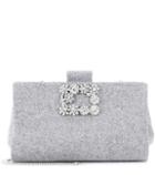 Tod's Soft Flowers Embellished Clutch