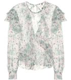 Isabel Marant Muster Floral-printed Blouse