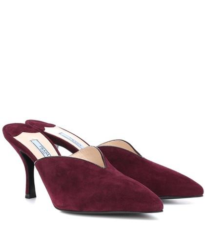 Victoria Victoria Beckham Suede Mules
