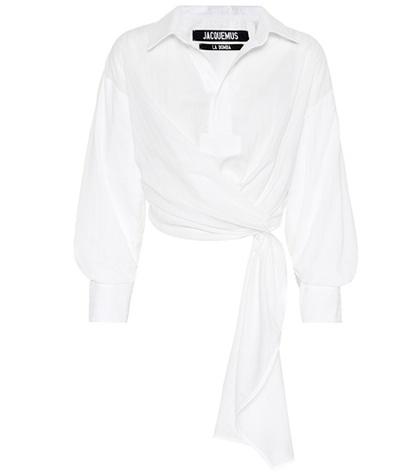 Jacquemus La Chemise Nodoso Cotton Shirt