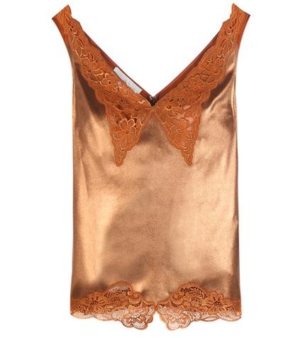 Closed Lamé And Lace Camisole
