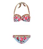 Alexandre Vauthier Rose Halter Bikini