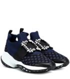 Roger Vivier Viv' Run Strass Buckle Sneakers