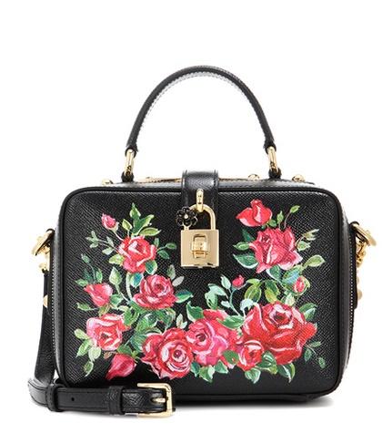 See By Chlo Dolce Soft Printed Leather Shoulder Bag