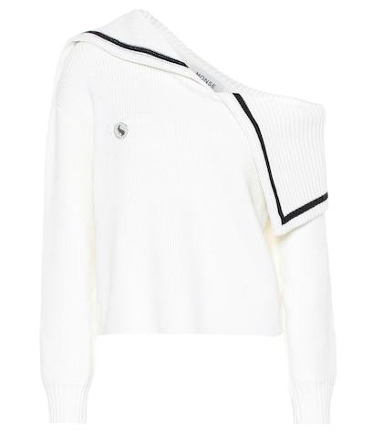 Monse One-shoulder Wool Sweater