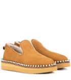 Alexander Wang Tedi Shearling-lined Slippers