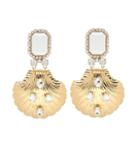 Roger Vivier Crystal Drop Clip-on Earrings