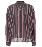 Isabel Marant, Toile Ycao Striped Cotton-blend Shirt