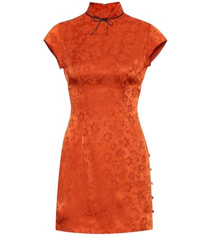 Canada Goose Mandarin Maui Silk-blend Minidress
