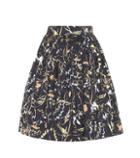 Tre Ccile Taffeta Jacquard Mini Skirt