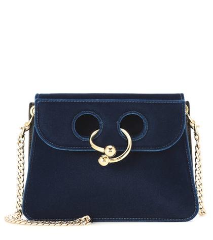 Jw Anderson Exclusive To Mytheresa.com – Pierce Mini Velvet Crossbody Bag