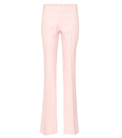 Roger Vivier Crêpe Flare-leg Pants