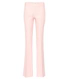 Roger Vivier Crêpe Flare-leg Pants