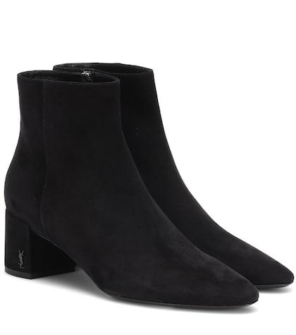 Emporio Armani Kids Loulou 50 Suede Ankle Boots