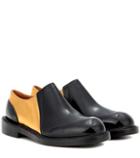 Alexander Mcqueen Leather Slip-on Loafers