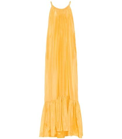 Bottega Veneta Brigitte Silk Maxi Dress
