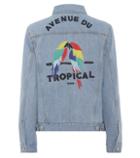 Tre Ccile Tropical Oversized Denim Jacket