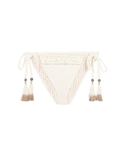 Victoria Victoria Beckham Crochet Bikini Cotton Bottoms